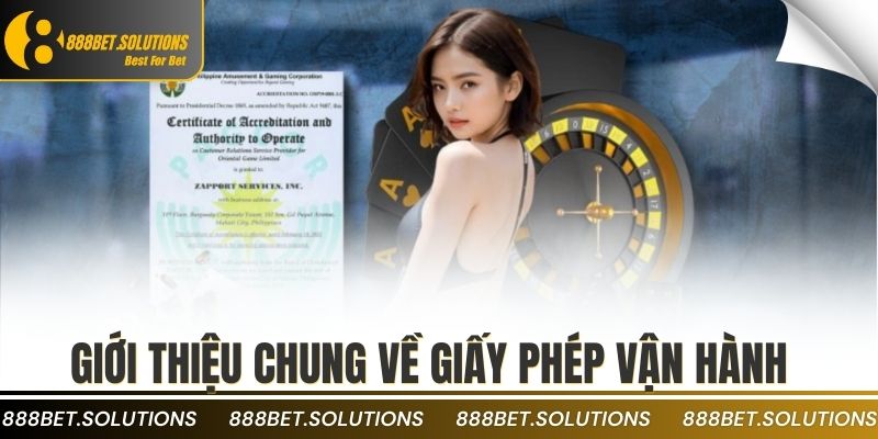 Giới thiệu chung về giấy phép vận hành